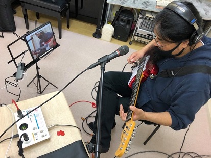 ギター個人レッスン教室　神戸・三宮　初心者の方にもおすすめの楽しい授業風景