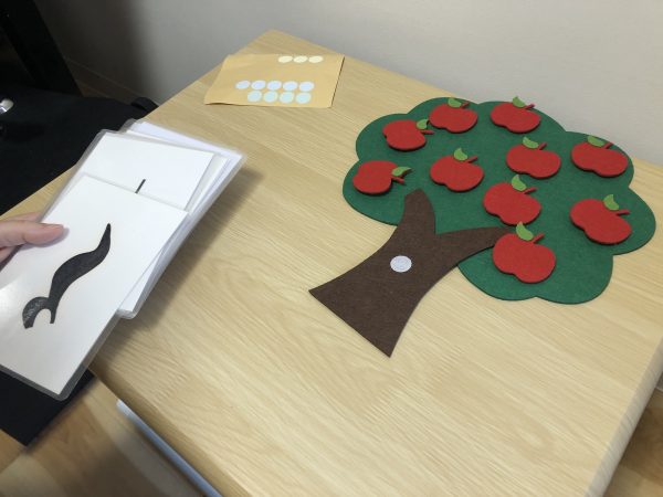 福島聖子先生のこどもピアノレッスンで使用する教材「リンゴの木」の写真