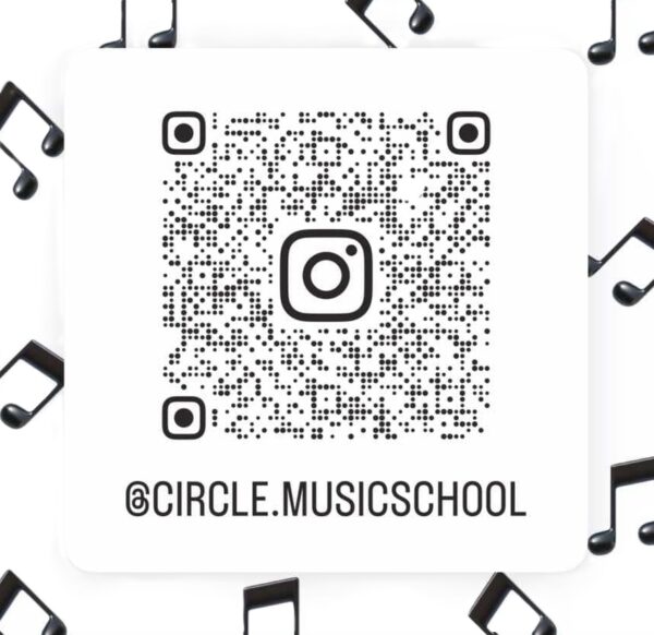 神戸のサークル音楽教室InstagramのQRコード