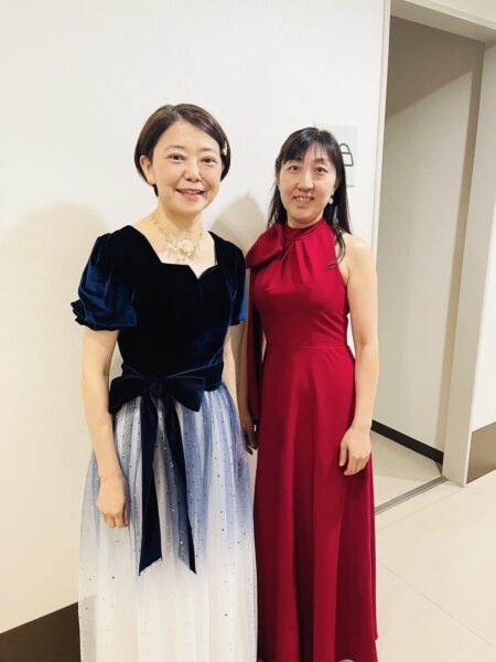 ピアノ講師真鍋先生と小池先生