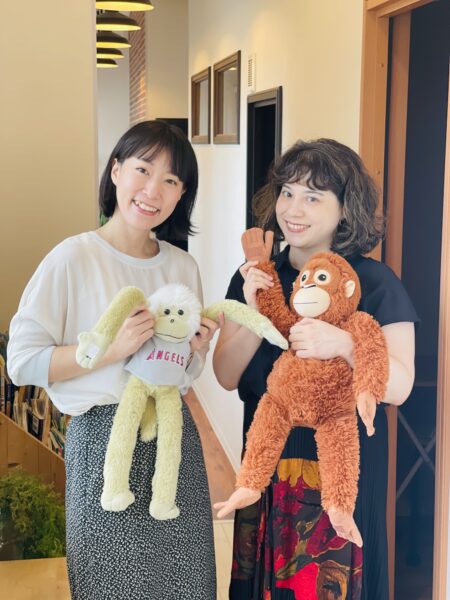 声楽講師堀村みどり先生とスタッフきゃな